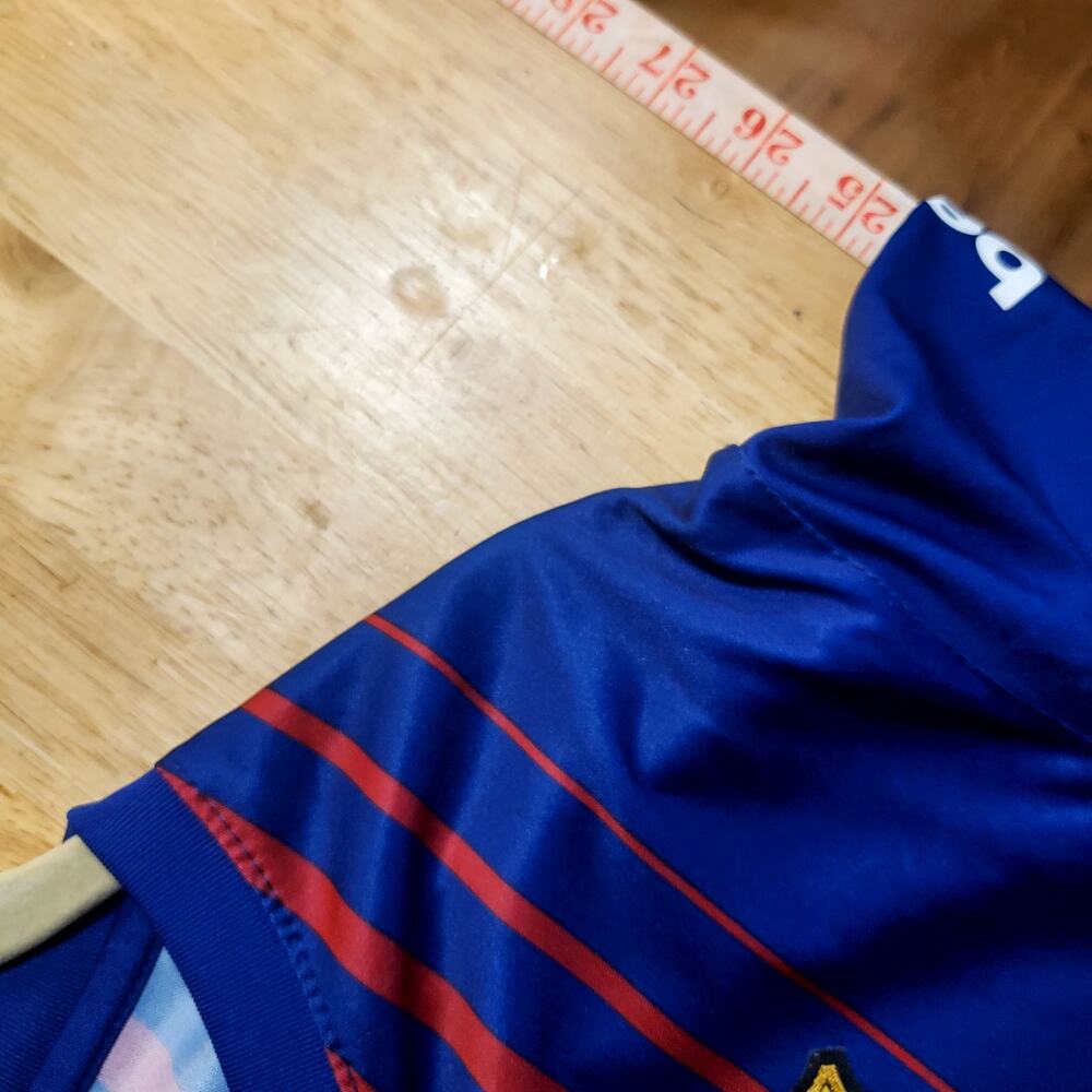 Fcb Rakuten Barcelona Messi Jersey #10 Size Small Futbol Soccer Blue - Picture 6 of 10